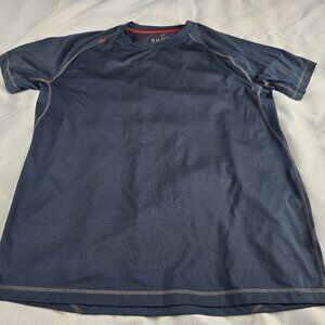 Rhone Tech Performance T Shirt AG47 Black Short Sleeve Crew Neck Men's Size XL